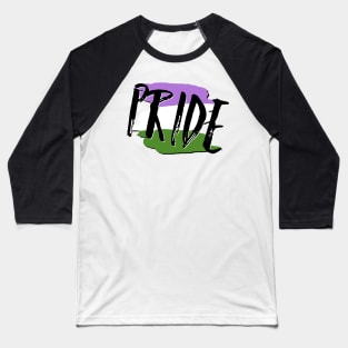 Genderqueer pride Baseball T-Shirt